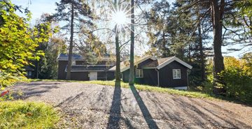 De woning van de Noorse prinses M&auml;rtha Louise net buiten Oslo