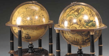 globes frits philips collectie kunst Arenberg Auctions Pure Luxe