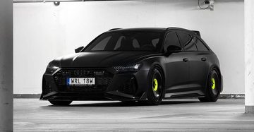 De Audi RS6 DTM van Jon Olsson die te koop staat