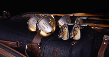 honma golfclubs japan goud staal Pure Luxe