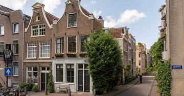 De woning van Lex Uiting in de Jordaan in Amsterdam