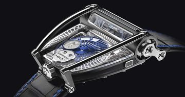 MB&F Sarpaneva moonmachine 2 horloge Pure Luxe