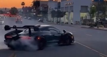 McLaren Senna crash
