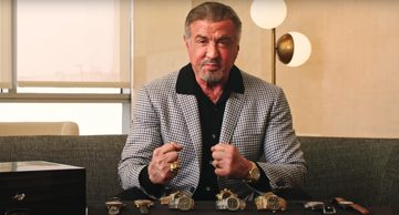 Sylvester Stallone horlogecollectie
