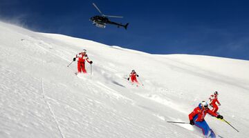 heli-skiën ski snowboarden wintersport extreme sports Pure Luxe
