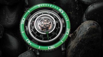 MB&F HM7 Aquapod green horloge horlogerie Pure Luxe