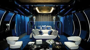 inrichting luxe airbus a340 vorst privévliegtuig Pure Luxe
