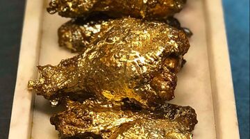 restaurant the ainsworth New York chicken wings goud Pure Luxe