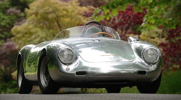 porsche 550A spyder veiling mecum auctions Pure Luxe