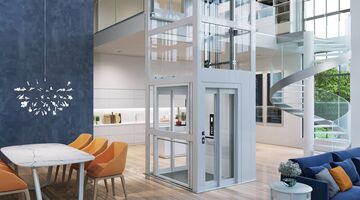 thyssenkrupp huisliften liftsystemen inrichting Pure Luxe