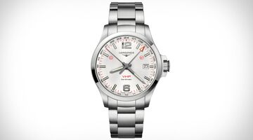 longines conquest gmt flash watch horloge Pure Luxe