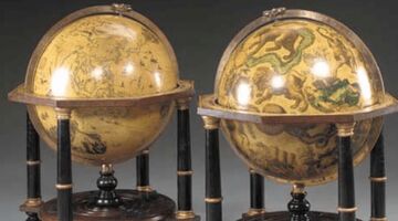 globes frits philips collectie kunst Arenberg Auctions Pure Luxe