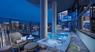 palms casino resort damien hirst suite hotel Pure Luxe