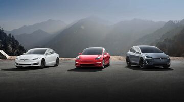 tesla model s model x model 3 auto's Pure Luxe