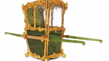 fabergé miniatuur-stoeltje sedan chair veiling Pure Luxe