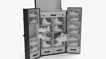 louis vuitton sneakers sneakerkast opbergkast Pure Luxe