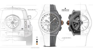 Land Rover Zenith Defy 21 Edition horloge Land Rover Defender Pure Luxe