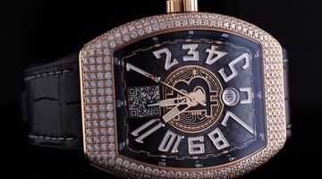 Franck Muller Encrypto horloge Bitcoin Pure Luxe