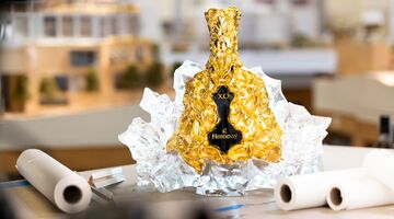 Frank Gehry 150th Anniversary Hennessy XO cognac Pure Luxe