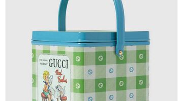 Gucci Mad cookies top handle handtas koekblik Pure Luxe