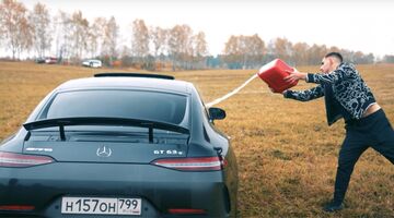 Russische Youtuber Mercedes-AMG GT 63 S Pure Luxe