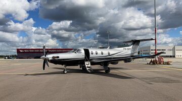 Silver flight vliegmaatschappij Pilatus PC-12 Pure Luxe