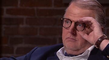 Michel Perridon tijdens een interview