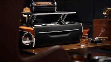 Rolls-Royce whisky- en sigarenset