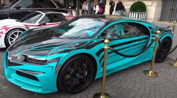 Bugatti Chiron Zebra