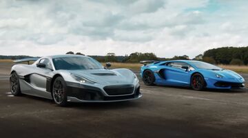 Rimac Nevera vs. Lamborghini Aventador