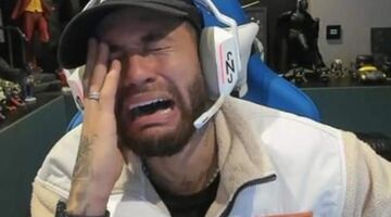 Neymar Crying