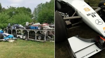 Verlaten F1-autokerkhof ontdekt