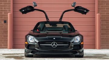 Zeldzame Mercedes-Benz SLS AMG Black Series uit 2014 werd geveild en snel verkocht