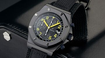 De in beslag genomen Audemars Piguet van Arnold Schwarzenegger ging onder de hamer
