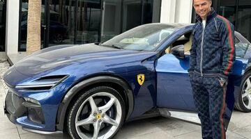 Een spectaculaire aanwinst voor Cristiano Ronaldo met de nieuwe Ferrari Purosangue