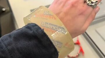 Balenciaga tape armband