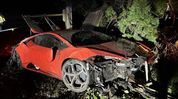 13-jarige tieners crashen Lamborghini Huracán