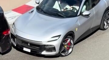 Charles Leclerc Ferrari Purosangue