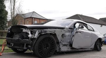 Gecrashte Rolls-Royce Marcus Rashford