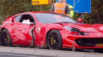 Ferrari ongeval Twente