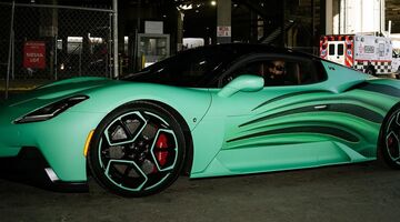 De groene Maserati MC20 van basketballer James Harden