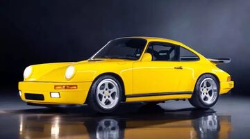 De desbetreffende geveilde Porsche 911 Ruf CTR