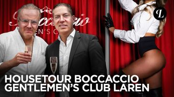 Floris Wyers van Pure Luxe en Daniël bij Boccaccio