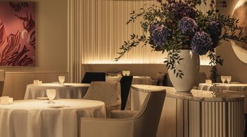 De binnenzijde van restaurant Spectrum