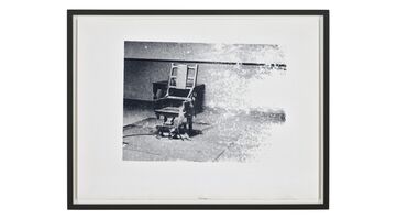 De Big Electric Chair van Andy Warhol