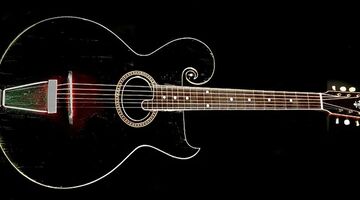 De gitaar van Eric Clapton en George Harrison