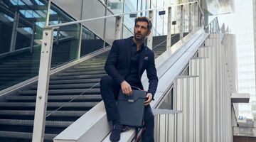 Met een Evan Red-laptoptas kunt u altijd uit de voeten