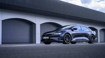 De nieuwe Lucid Air Sapphire, 's werelds eerste elektrische luxe super-sportsedan