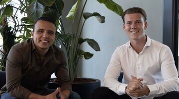 De pas 25-jarige Lukas Kerrebijn sponsort met zijn bedrijf FC Den Bosch en GLORY