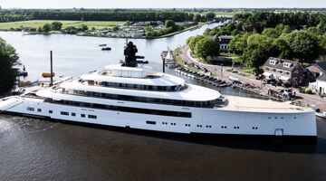 Het nieuwe Feadship-superjacht 'Project 824' van voormalig Starbucks-CEO Howard Schultz